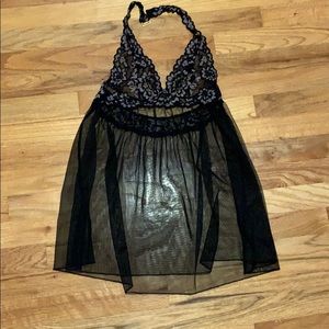 Victoria’s Secret sheer lace babydoll lingerie